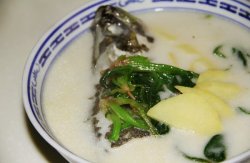 奶白桂鱼汤