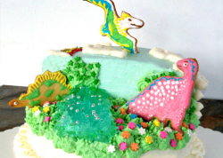 侏罗纪恐龙生日蛋糕