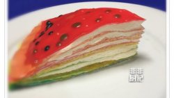 彩虹蛋糕（芒果千层班戟）