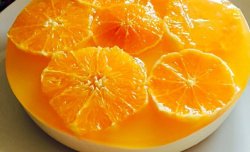 橙子冻芝士蛋糕