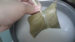 端午节   棕子包法 粽子