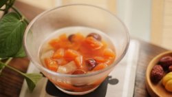 红枣雪梨炖木瓜