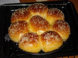 冷藏发酵——花形面包