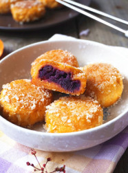 紫薯南瓜饼