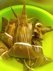 传统北方糯米红枣粽子