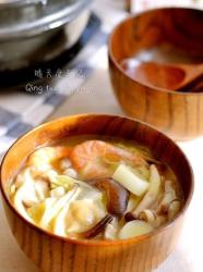 赤味噌白菜菌汤