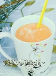 宝宝辅食—胡萝卜木瓜牛奶羹
