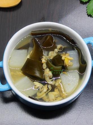 海带丝花蛤汤