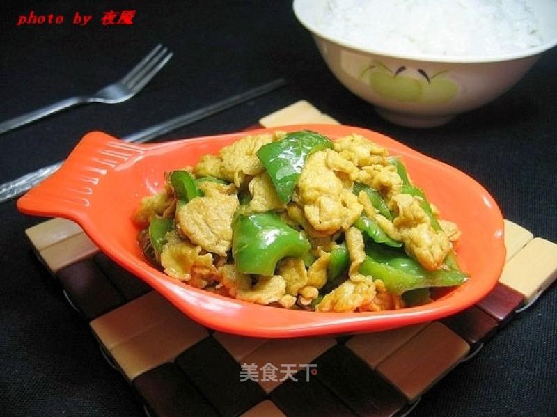 青椒炒鸡蛋