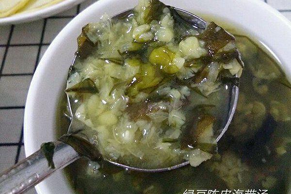 绿豆陈皮汤