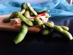 毛豆煮个五香的