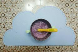 紫甘蓝泥米粉-6月龄辅食