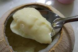 椰皇炖鸡蛋