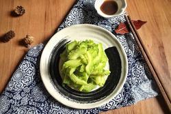 白灼芥末苦瓜