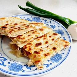 做饼+千层葱油饼