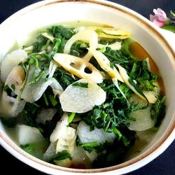 荠菜竹笋山药煲