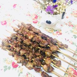 香飘飘的猪肉串