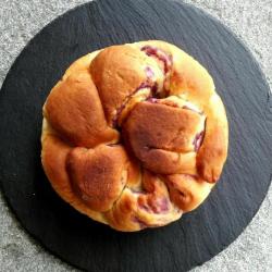 紫薯辫子面包