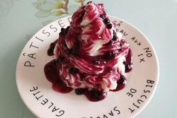 独家蓝莓山药塔