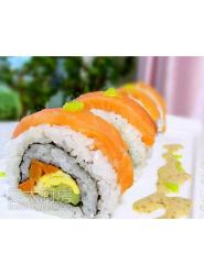 藤崎寿司----三文鱼反转寿司,绿色美味更实惠