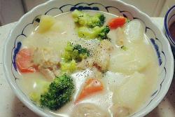 独家深夜食堂の奶油炖菜