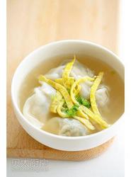 鸡汤西洋菜大馄饨