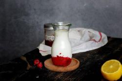 风靡INS的树莓牛奶#在“家”打造ins风美食