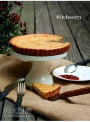 大黄草莓芝士派——给自己烤个派