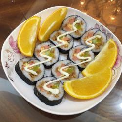 轻食  自制 DIY家庭寿司