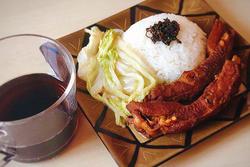 独家浓汁排骨饭