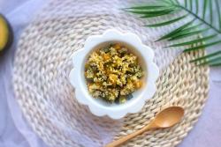 夏日轻食:蜂蜜藜麦拌贝贝南瓜