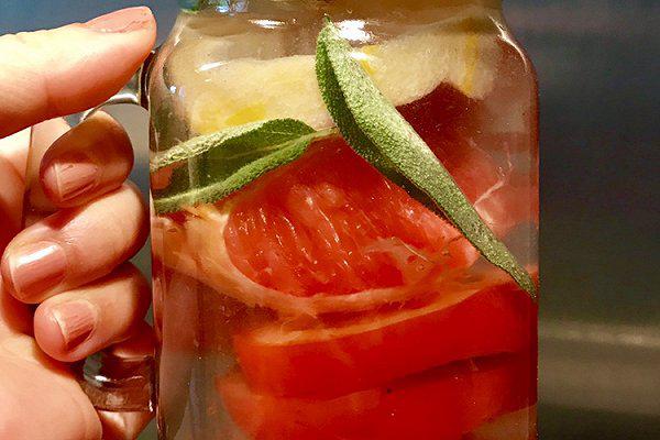 独家排毒去水肿西红柿葡萄柚超代谢水