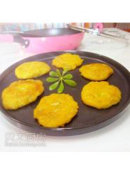 油温可见油烟再见--煎南瓜饼