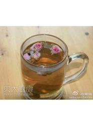 玫瑰荷叶花茶