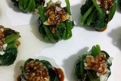 蒜蓉菠菜扣