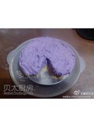 免烤紫薯蛋糕