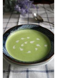 小清新浓汤让你食欲大开——豌豆浓汤