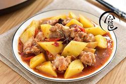 土豆烧排骨