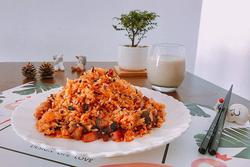 独家老干妈腊味炒饭