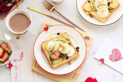 牛油果鸡蛋三明治