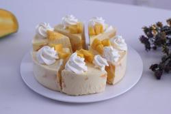 教程食谱|夏日清新推荐——芒果慕斯蛋糕