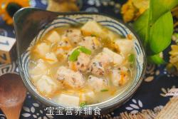 紫菜虾滑豆腐汤