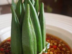 凉拌秋葵