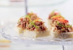 杏鲍菇金枪鱼土司脆