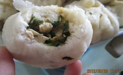 自制青菜豆腐包