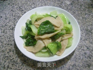 大豆蛋白炒青菜