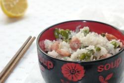 腊肠青豆双米饭