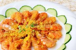 香酥咖喱红虾