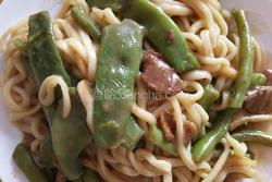 豆角焖面