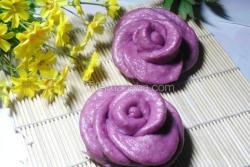 紫薯花包